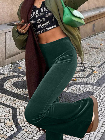 High Waist Flare Pants Carauana Store