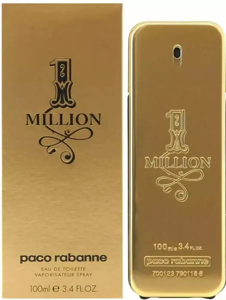 Paco Rabanne 1 Million perfume bottle and packaging