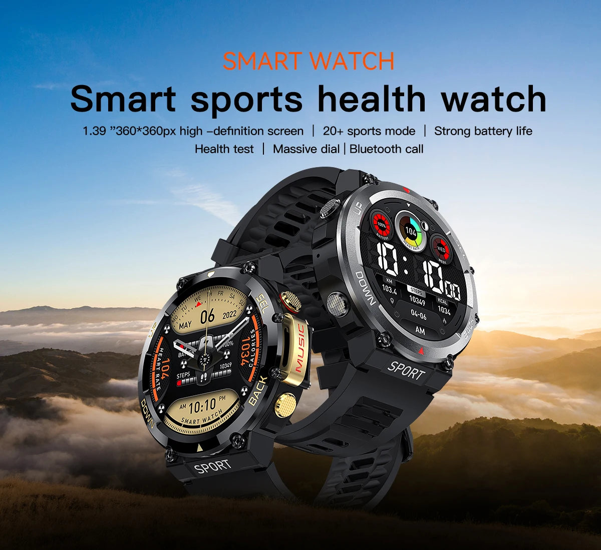 LEMFO Smartwatch Bluetooth Call sports NFC|Your Ultimate Health and Fitness Companion - Carauana Store