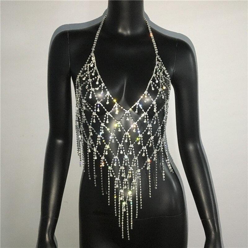 Sexy Clubwear Bling Rhinestone Party