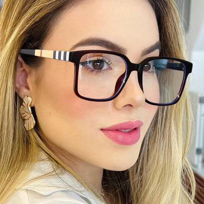 Stylish Anti Blue Light Glasses for Women | OwnSense | Polycarbonate Lenses | Plastic Titanium Frame