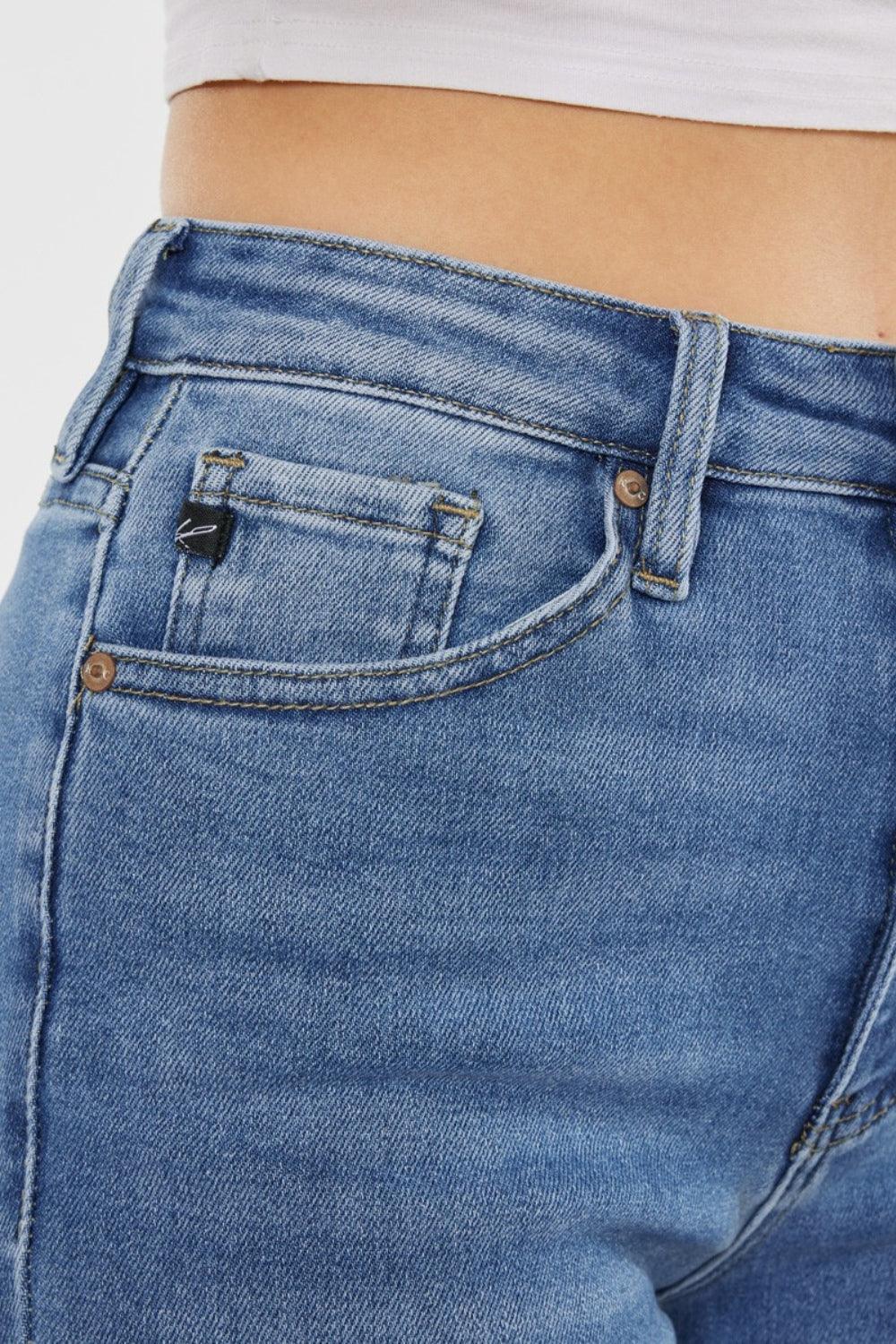 Kancan Full Size Cat's Whiskers High Waist Jeans Carauana Store