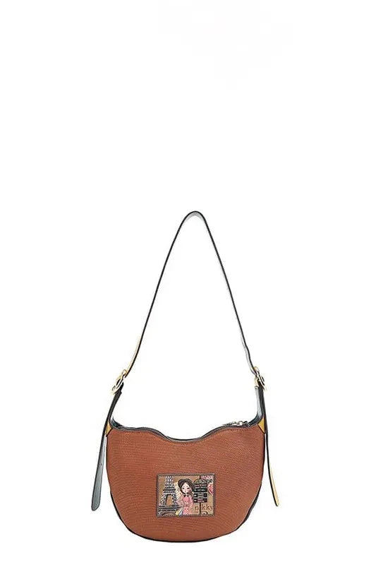 Nicole Lee USA Eco-Leather Saddle Bag Carauana Store