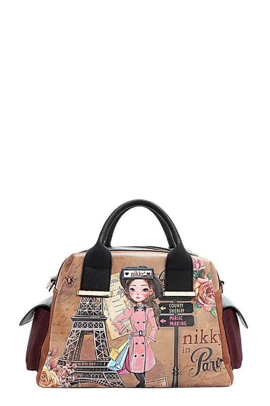 Nicole Lee USA Eco-Leather Boston Bag Carauana Store