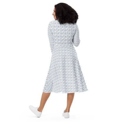 CARAUANA midi dress long sleeve