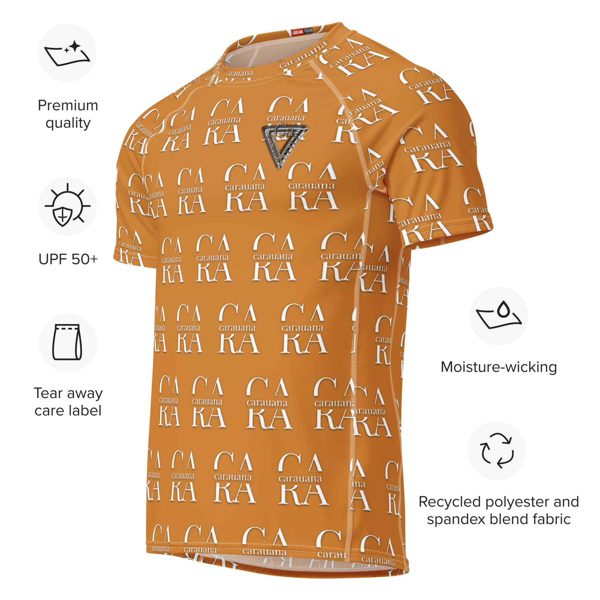 Original CaRaUaNa Rash Guard - Bronze Carauana Store