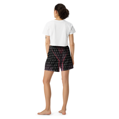 CaRaUaNa Athletic Shorts Unisex black PINK Carauana Store