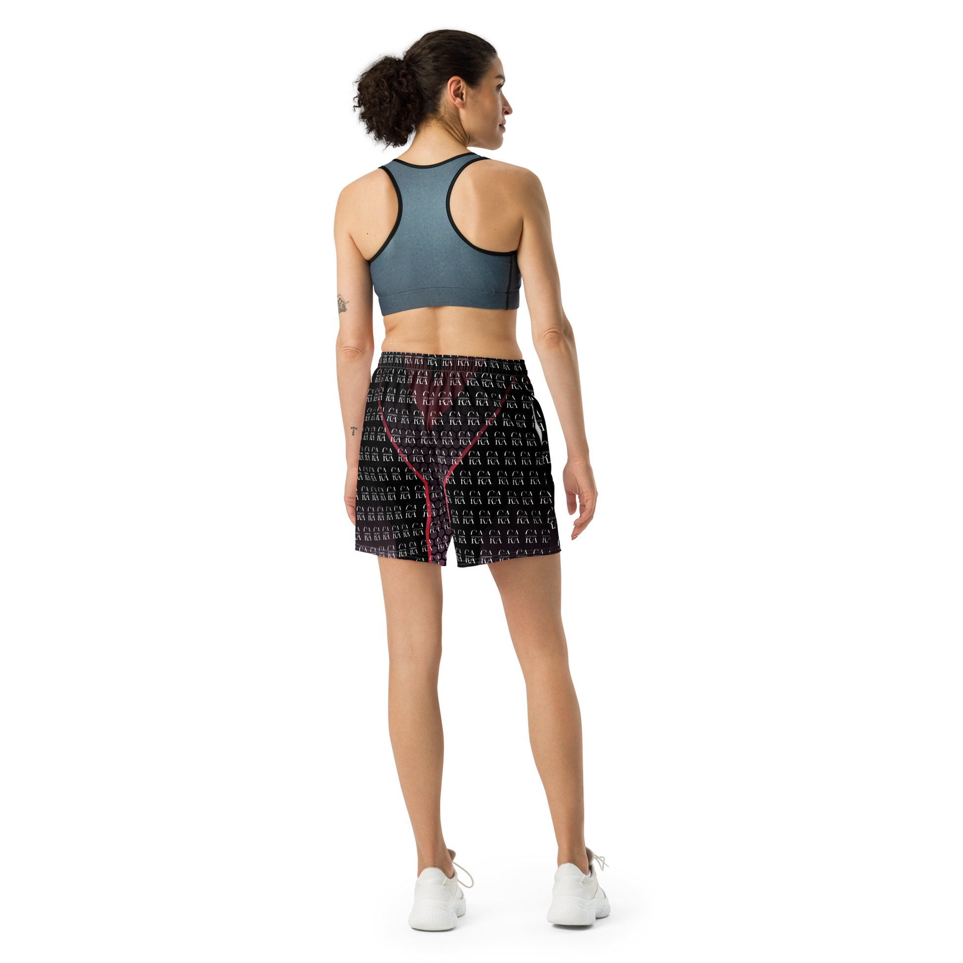 CaRaUaNa Athletic Shorts Unisex black PINK Carauana Store