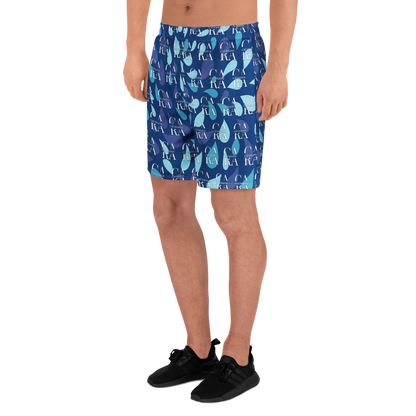 CaRaUaNa Athletic Shorts Unisex blue sky