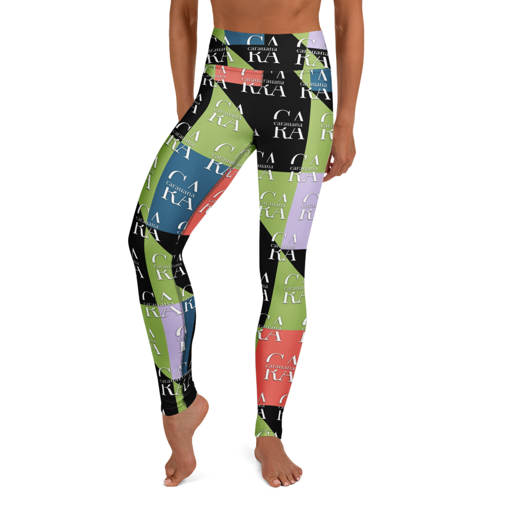 CaRaUaNa Leggings SPORT Green Black Carauana Store