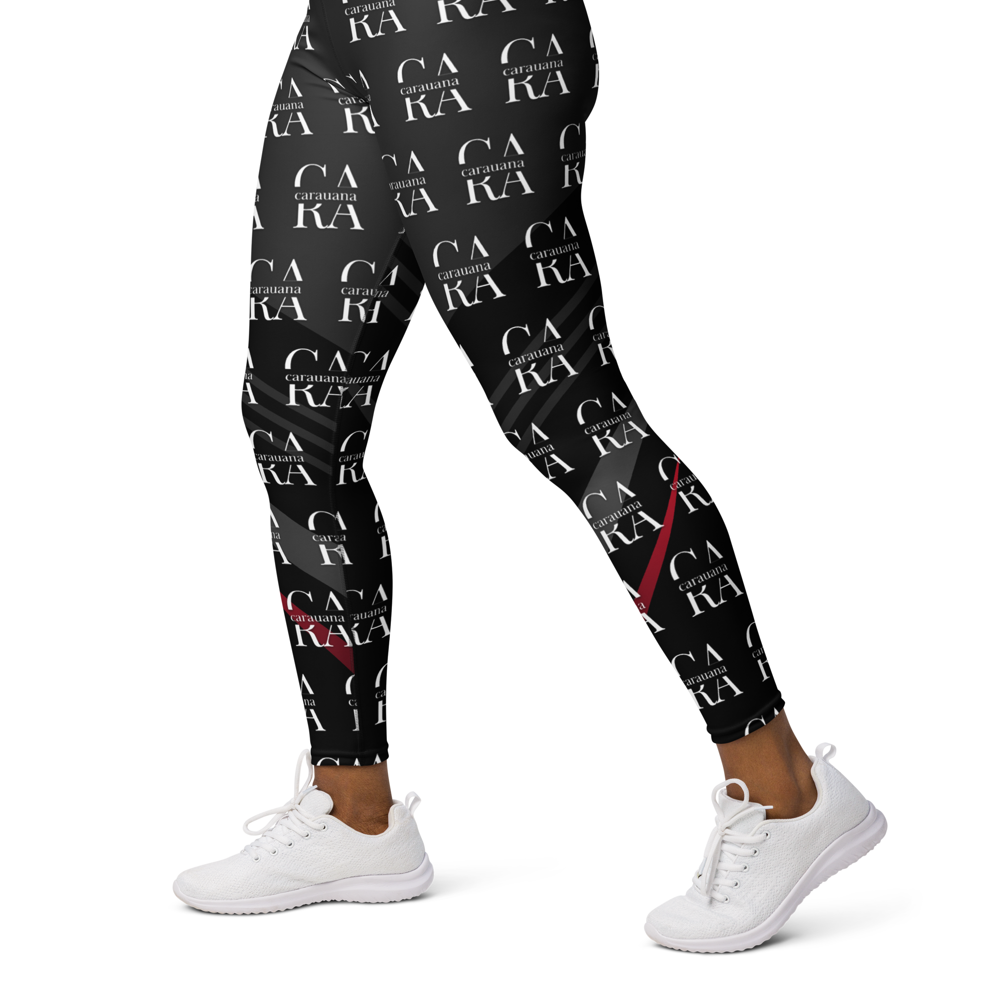 CaRaUaNa Leggings SPORT black Elegant Carauana Store