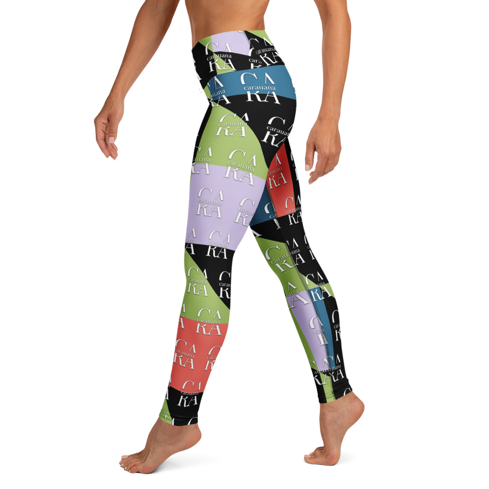 CaRaUaNa Leggings SPORT Green Black Carauana Store