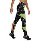 CaRaUaNa Leggings SPORT Green Black Carauana Store