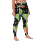 CaRaUaNa Leggings SPORT Green Black Carauana Store