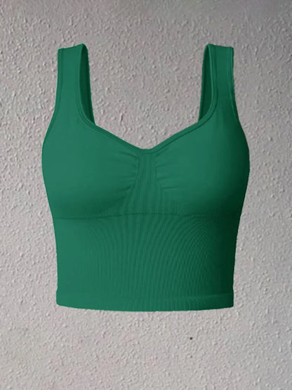 Wide Strap Active Tank Carauana Store