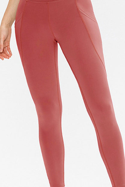 Slim Fit Long Active Leggings with Pockets Carauana Store