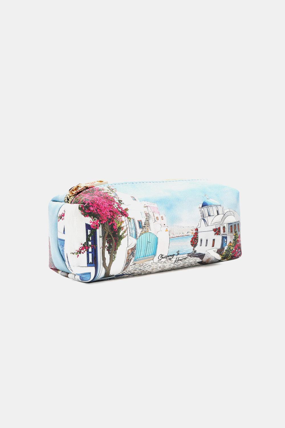 Nicole Lee USA Printed Handbag with Three Pouches Carauana Store