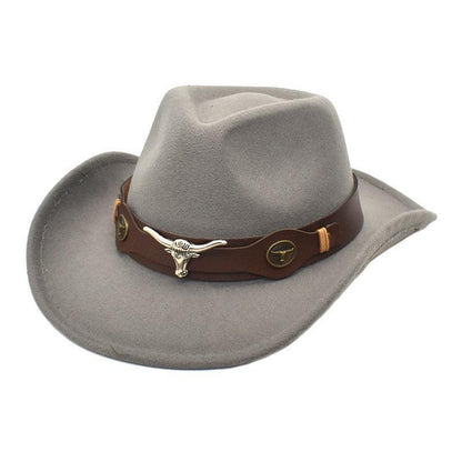 cowboy hat monochrome felt Unisex