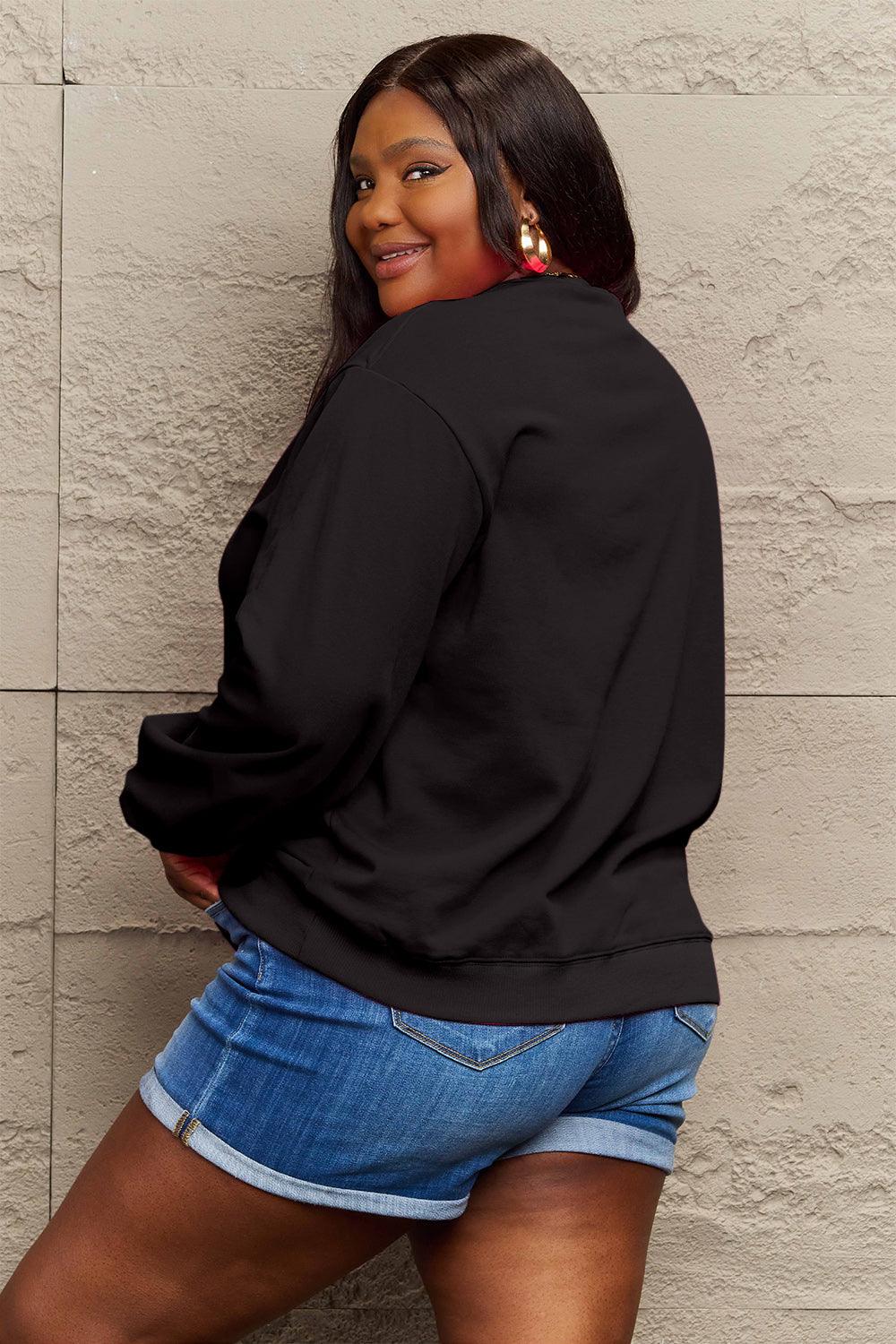 Simply Love Full Size IN MY CHRISTMAS ERA Long Sleeve Sweatshirt Carauana Store