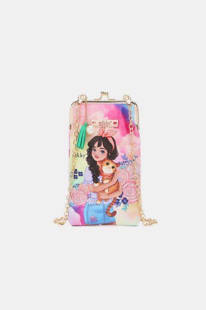 Nicole Lee USA Printed Kisslock Phone and Sunglass Purse Carauana Store