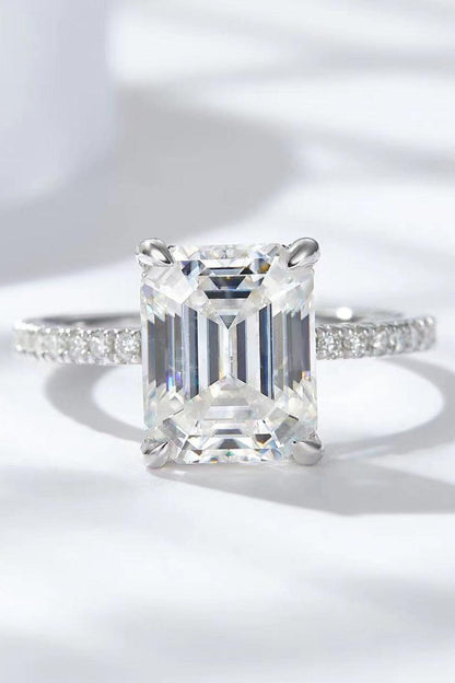 5 Carat Moissanite Side Stone Ring Carauana Store