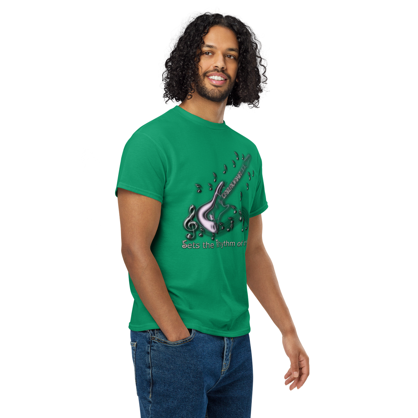 🎸 Premium® T-Shirt CaRaUaNa Guitar V1 Carauana Store