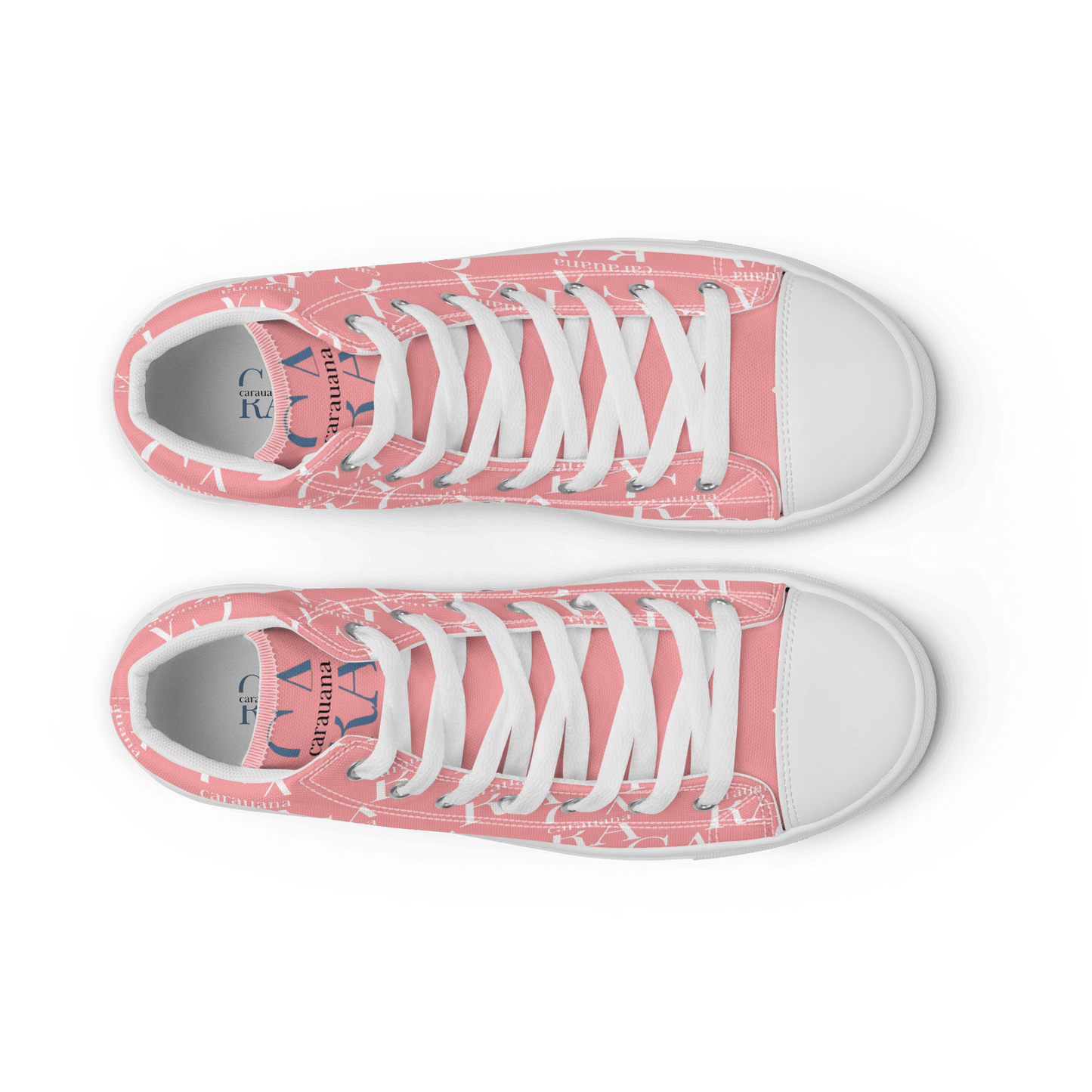 CARAUANA Hip Hop canvas shoes Pink Branded