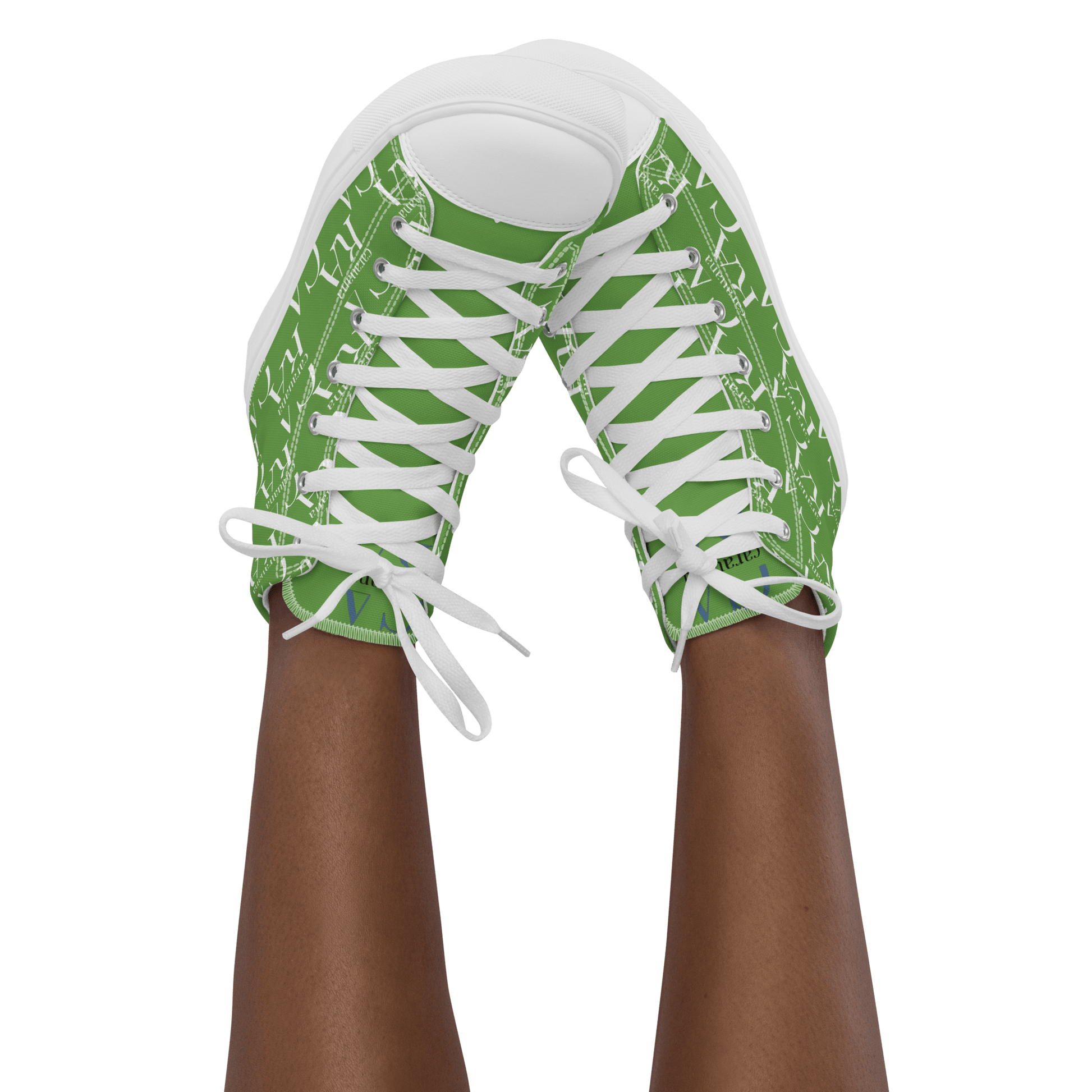 CARAUANA Hip Hop canvas shoes Green Branded