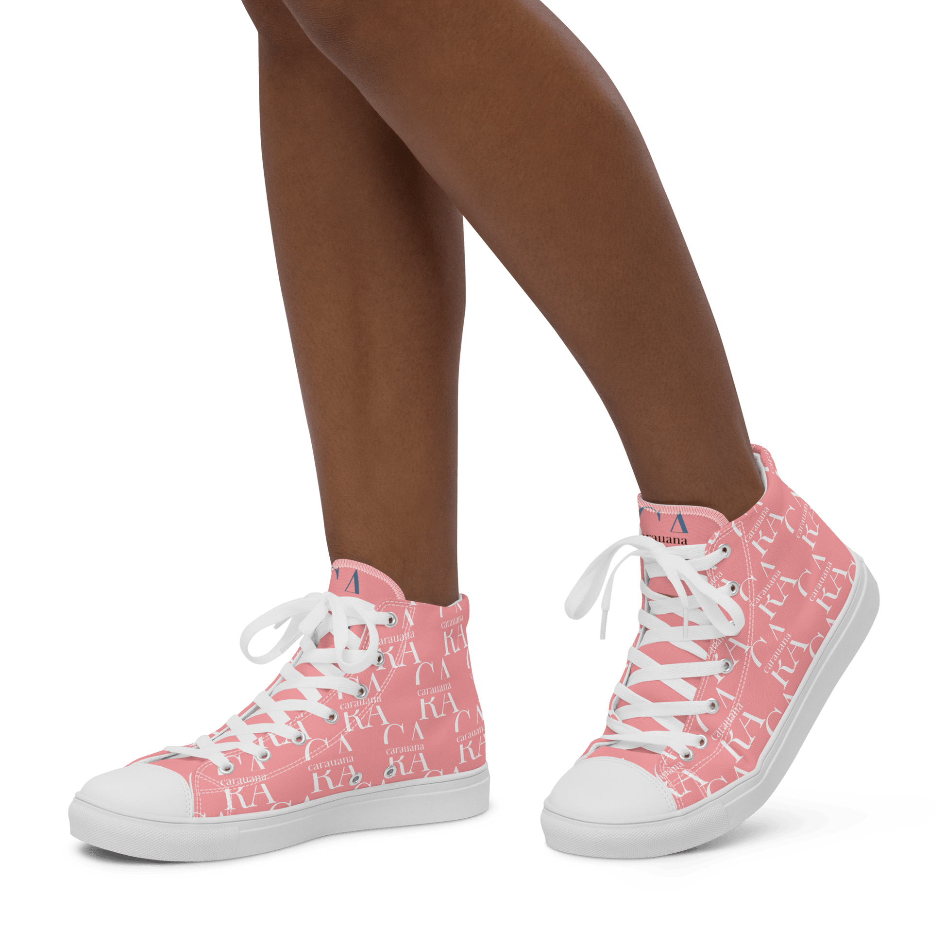 CARAUANA Hip Hop canvas shoes Pink Branded