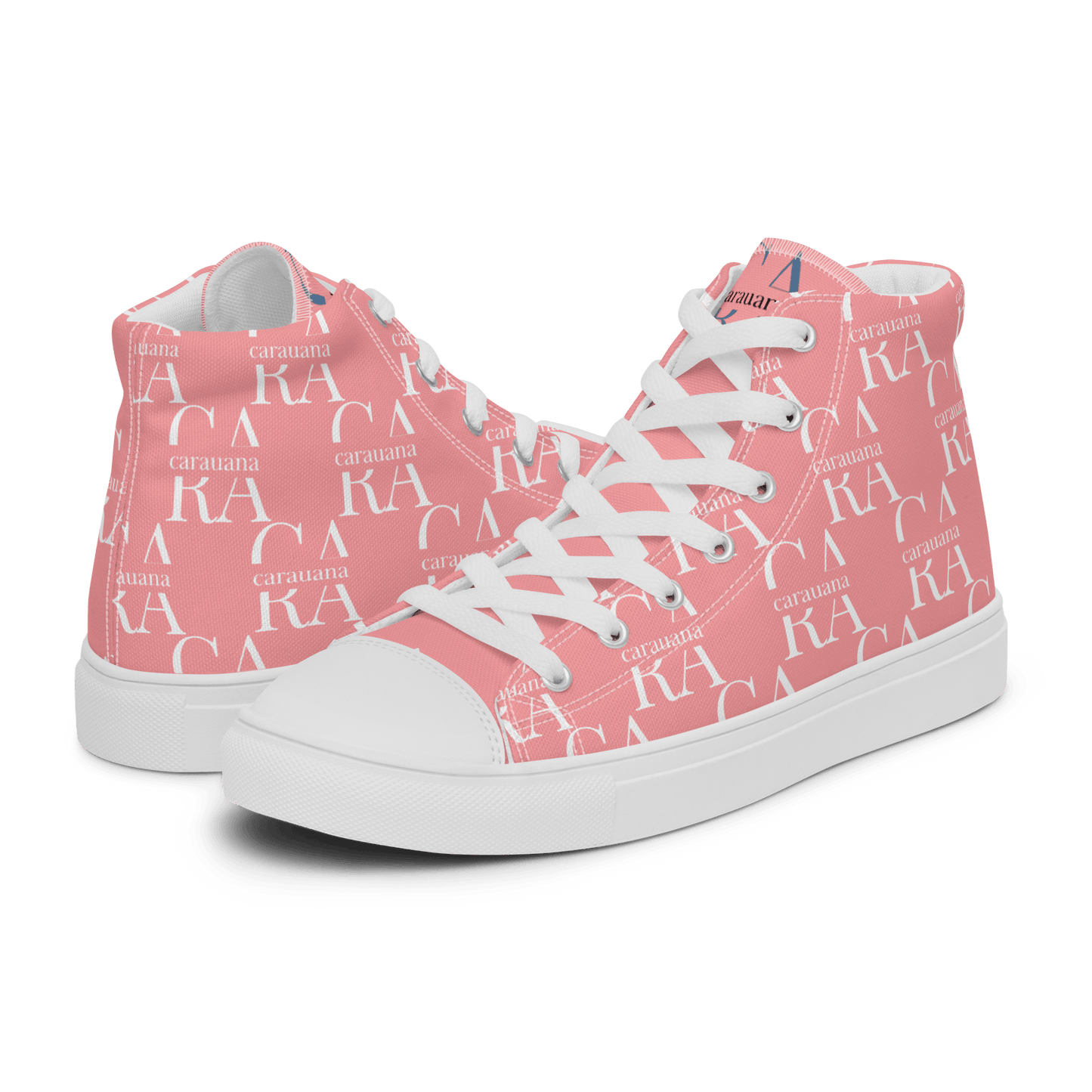 CARAUANA Hip Hop canvas shoes Pink Branded