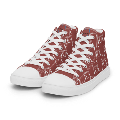 CARAUANA Hip Hop canvas shoes Brown Branded