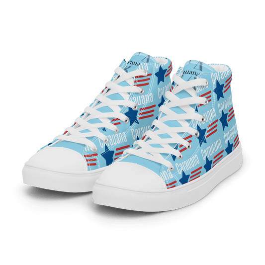 CARAUANA Hip Hop canvas shoes sky blue USA Carauana Store