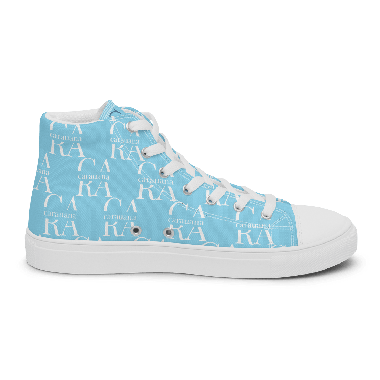 CARAUANA Hip Hop canvas shoes sky blue Branded