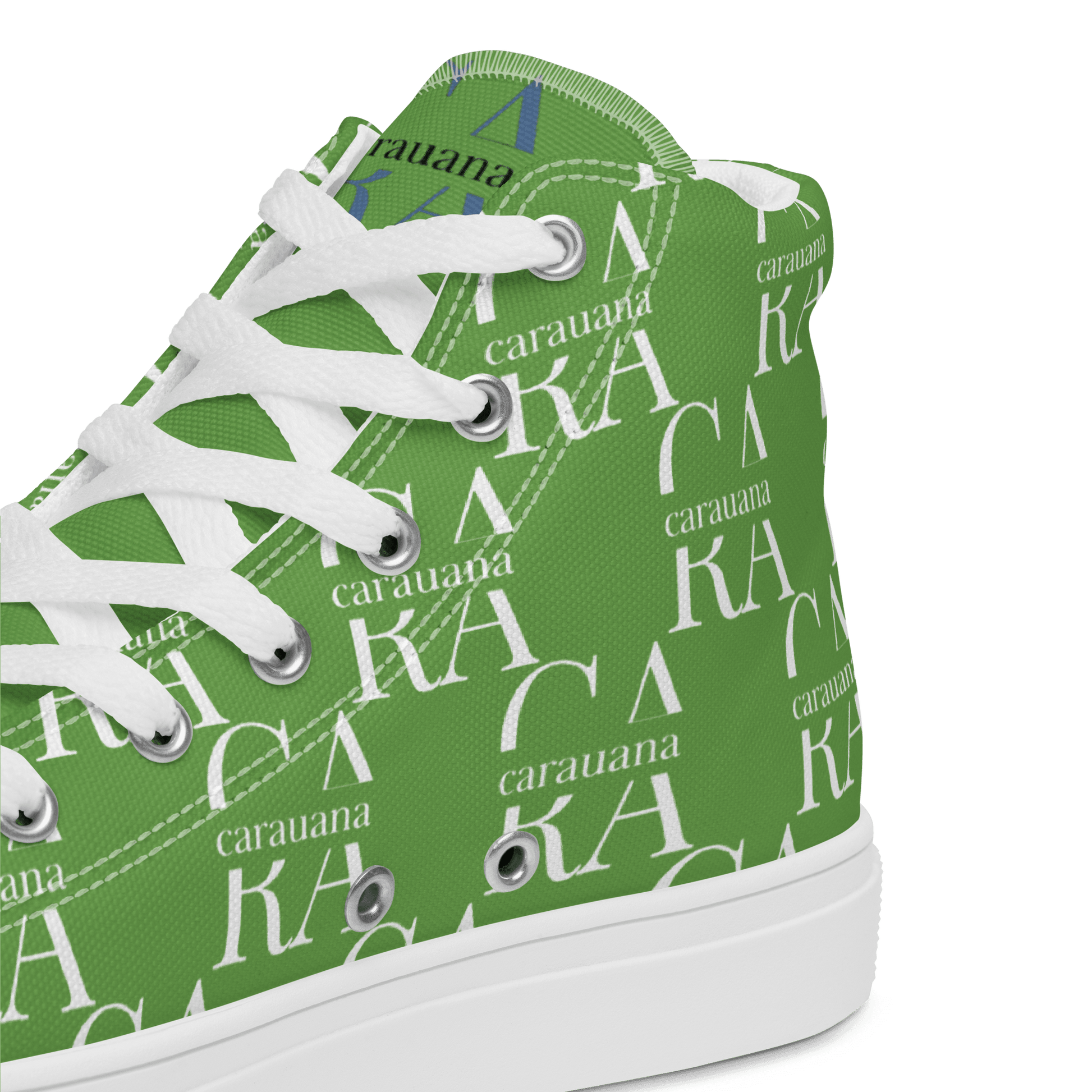 CARAUANA Hip Hop canvas shoes Green Branded