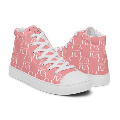 CARAUANA Hip Hop canvas shoes Pink Branded